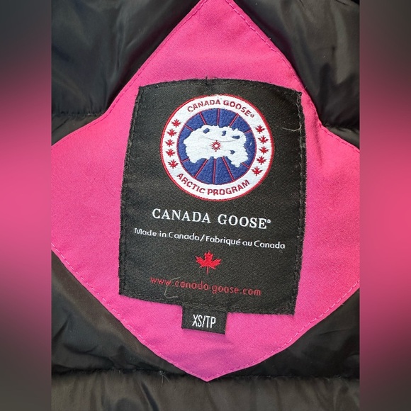 Authentic Canada Goose Down Filled Kensington Parka Summit Pink Size XS - Picture 8 of 14